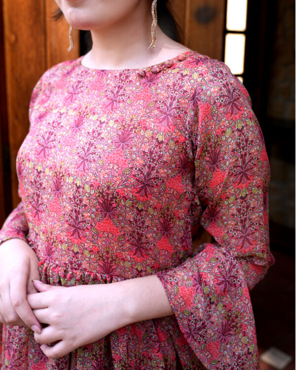 Dandelion Floral Gharara Set - Image 5