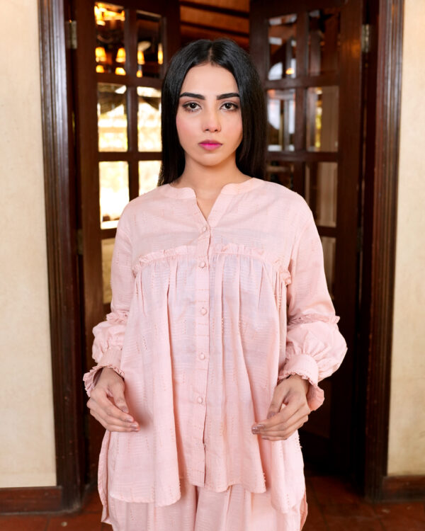 Powder Pink Vintage Co-Ord Set - Image 5