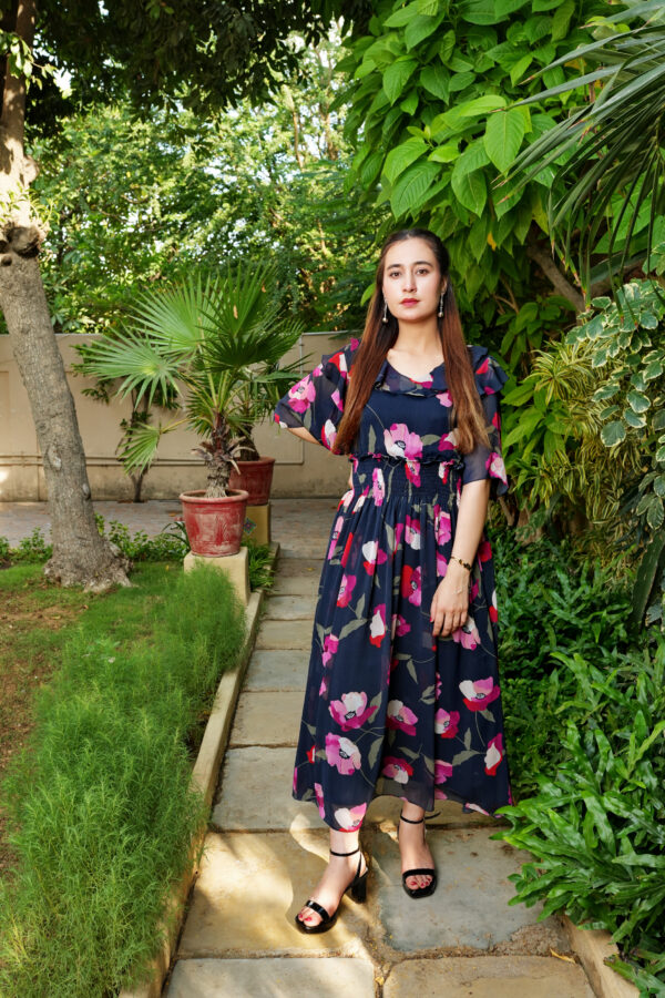 China Rose Floral Maxi - Image 7